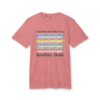 Monorail Crawl Adidas® Unisex Sport T-shirt