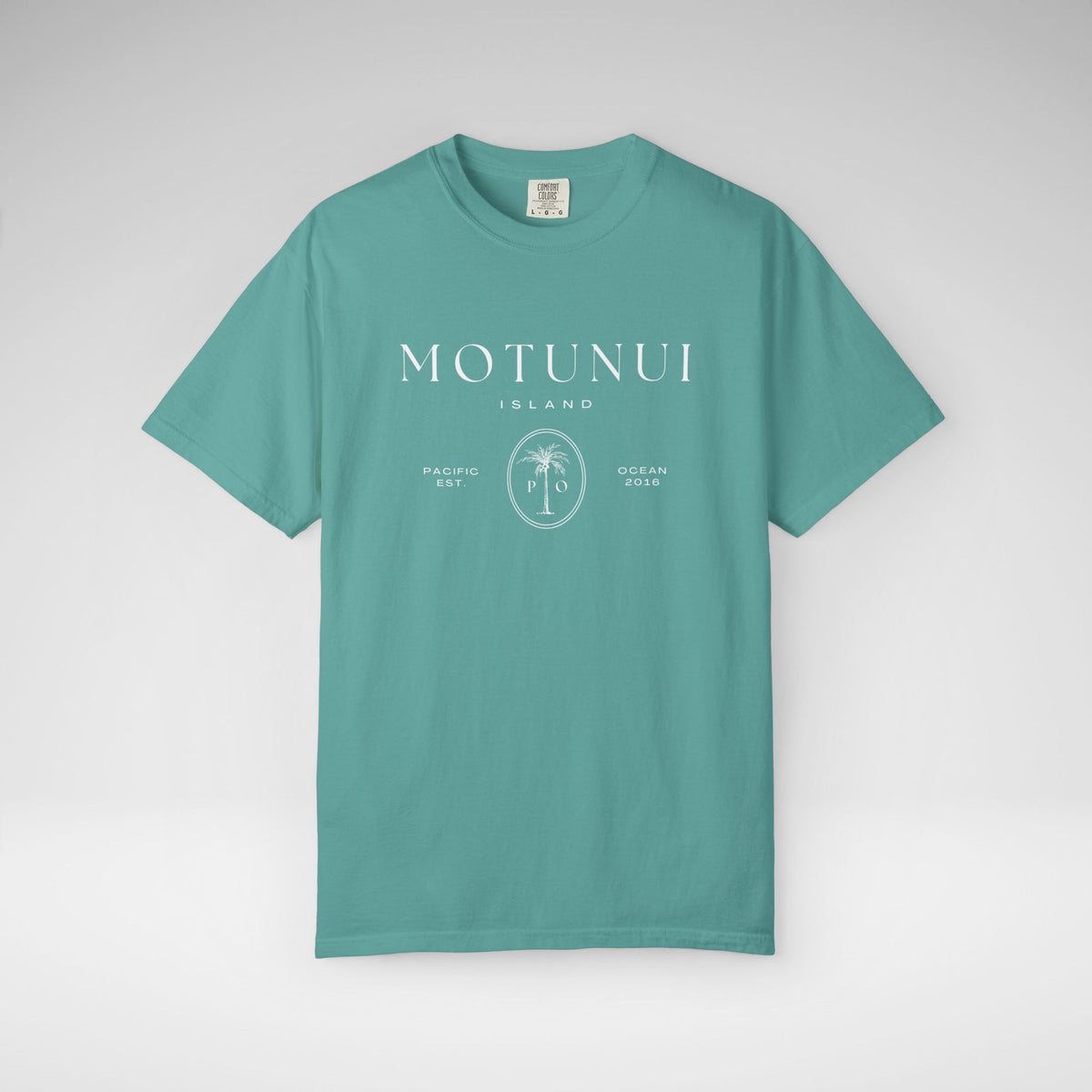 Motunui Island Comfort Colors Unisex Garment-Dyed T-shirt
