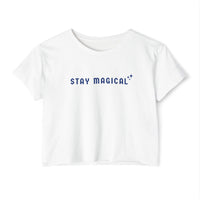 Stay Magical Women's Festival Crop Top