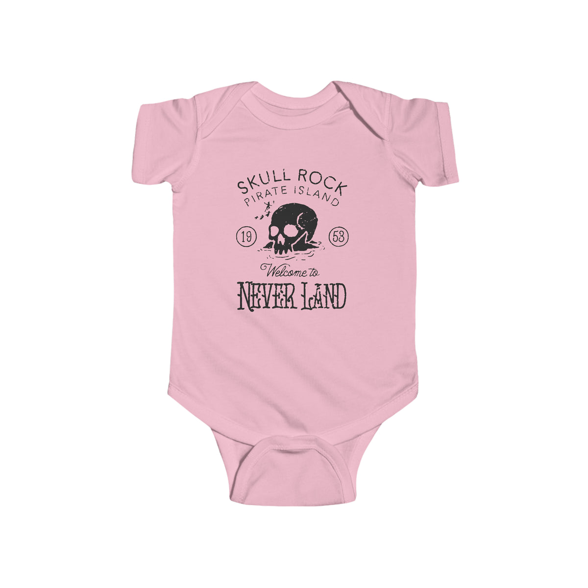 Skull Rock Rabbit Skins Infant Fine Jersey Bodysuit