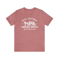 Royal Coachman Carriage Service Bella Canvas Unisex Jersey Short Sleeve Tee
