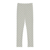 Checked Youth Full-Length Leggings