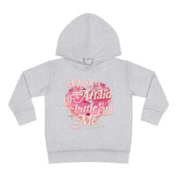 Who's Afraid Of Little Old Me Toddler Pullover Rabbit Skins Fleece Hoodie