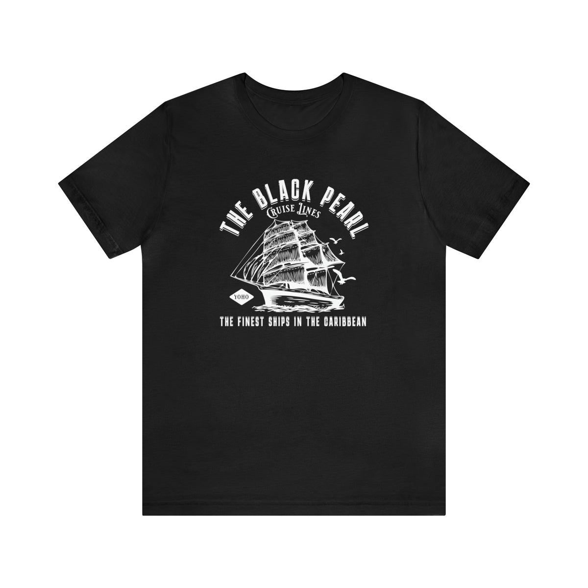 Black Pearl Cruise Lines Bella Canvas Unisex Jersey Short Sleeve Tee