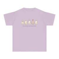 Trick or Treat Down Main Street Comfort Colors Youth Midweight Tee