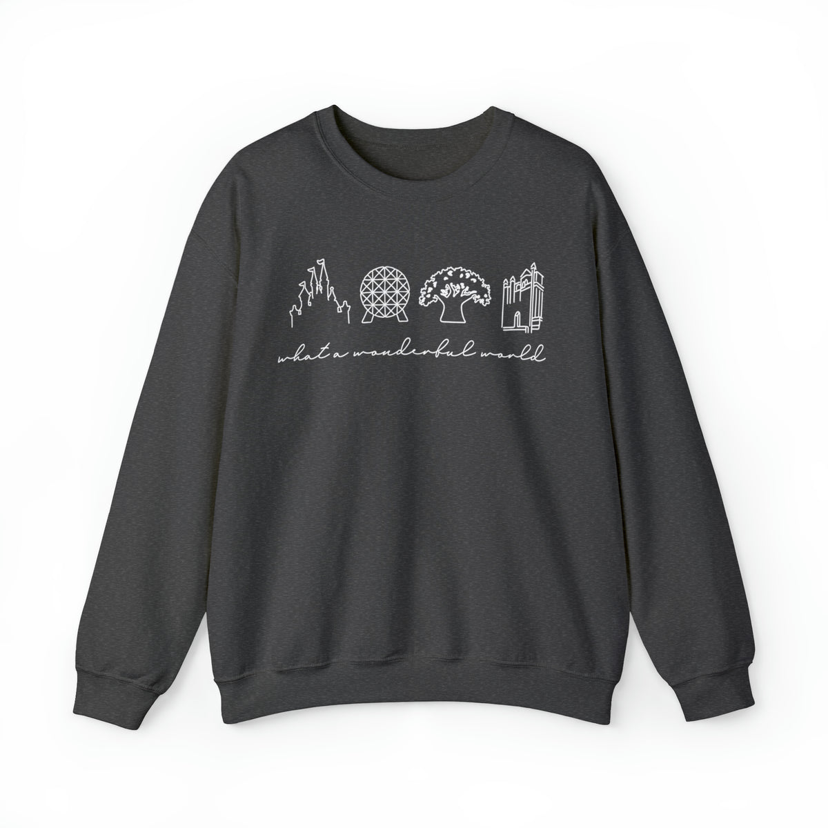 What a Wonderful World Gildan Unisex Heavy Blend™ Crewneck Sweatshirt