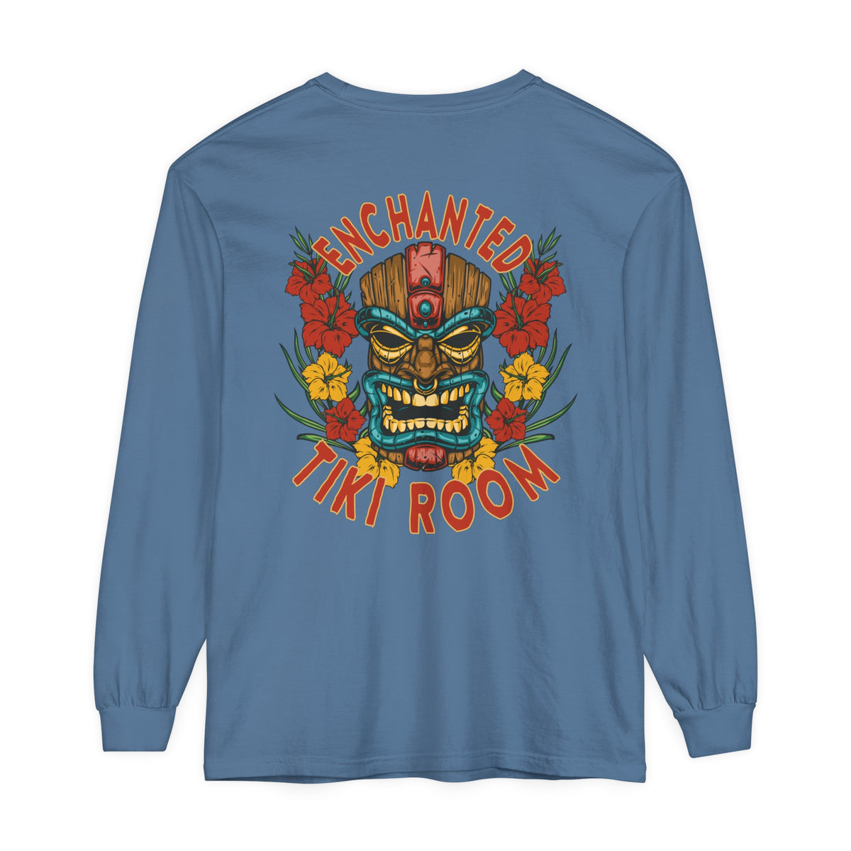 Enchanted Tiki Room Comfort Colors Unisex Garment-dyed Long Sleeve T-Shirt