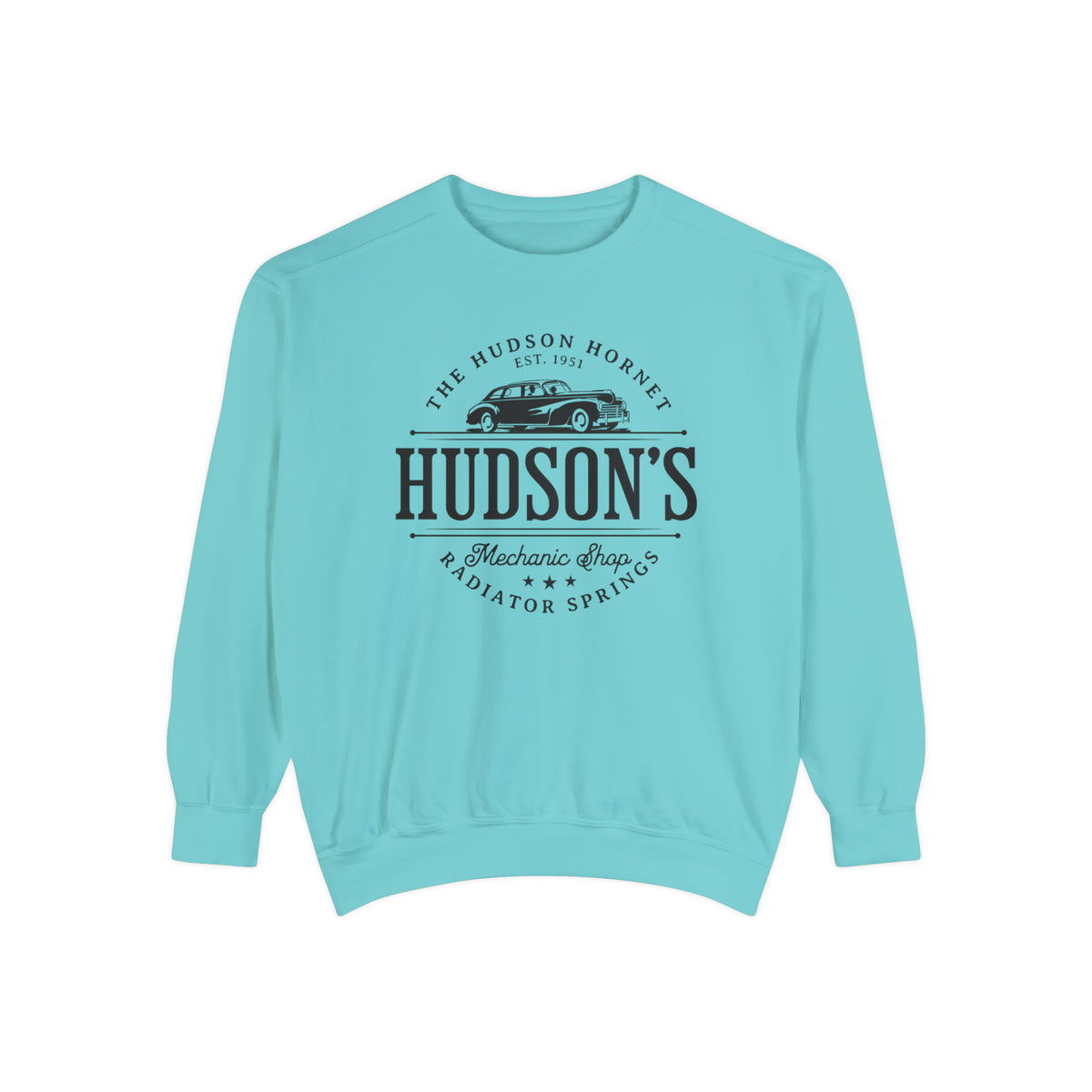 Hudson's Mechanic Shop Comfort Colors Unisex Garment-Dyed Sweatshirt