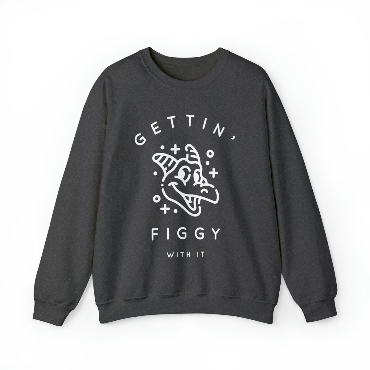 Gettin' Figgy With It Gildan Unisex Heavy Blend™ Crewneck Sweatshirt