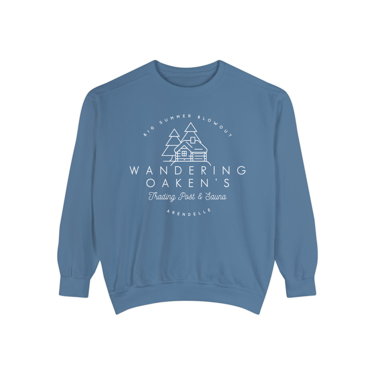 Wandering Oaken’s Trading Post Comfort Colors Unisex Garment-Dyed Sweatshirt