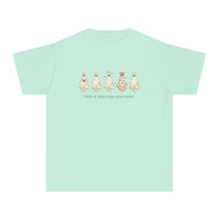 Trick or Treat Down Main Street Comfort Colors Youth Midweight Tee