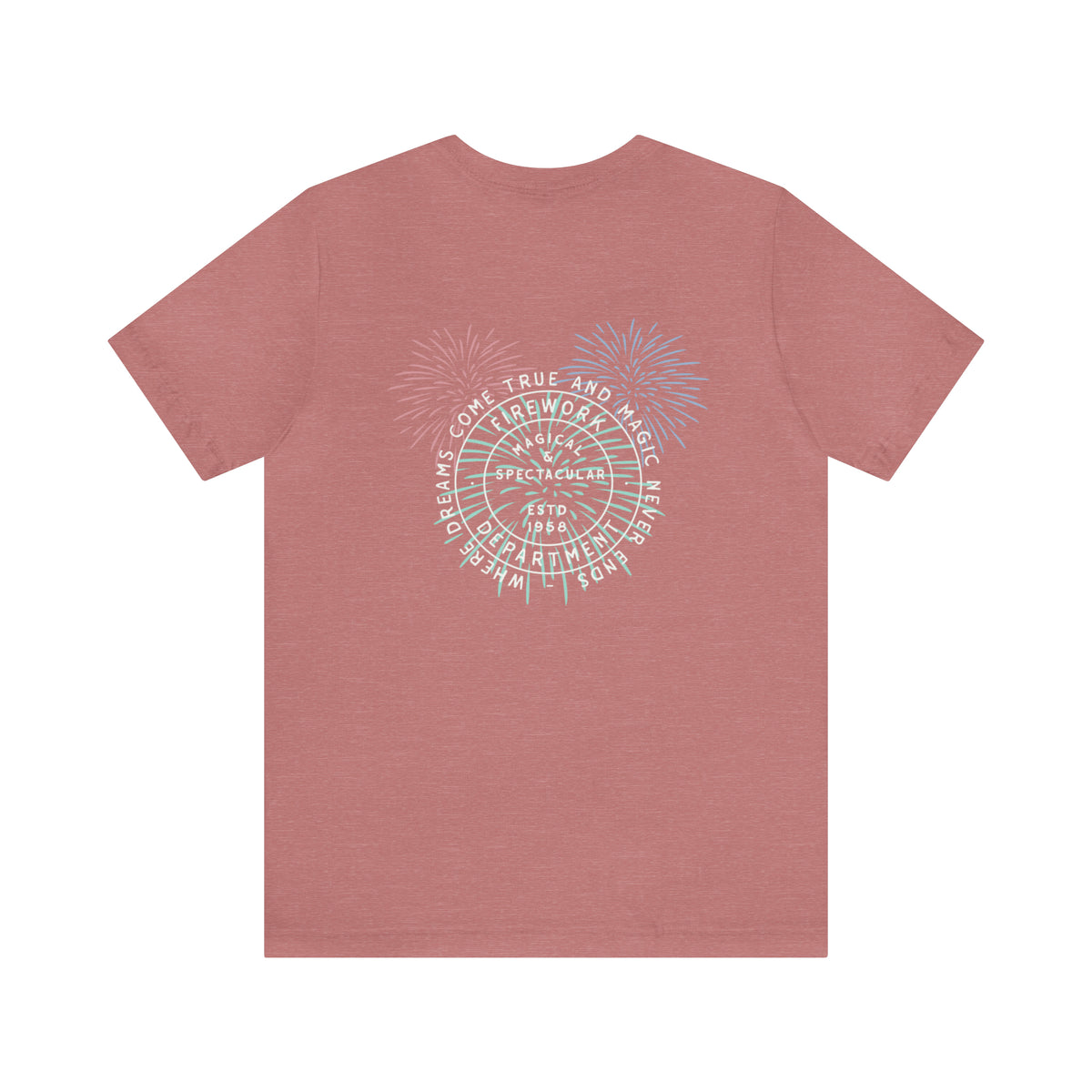 Firework Department Bella Canvas Unisex Jersey Short Sleeve Tee