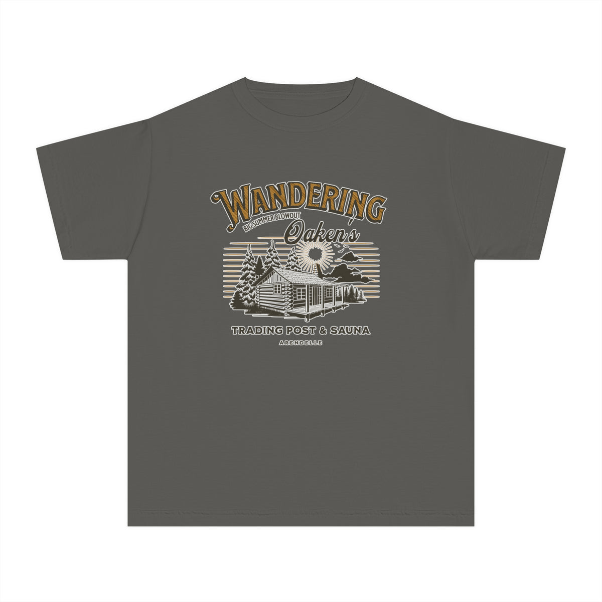 Wandering Oaken’s Trading Post Comfort Colors Youth Midweight Tee