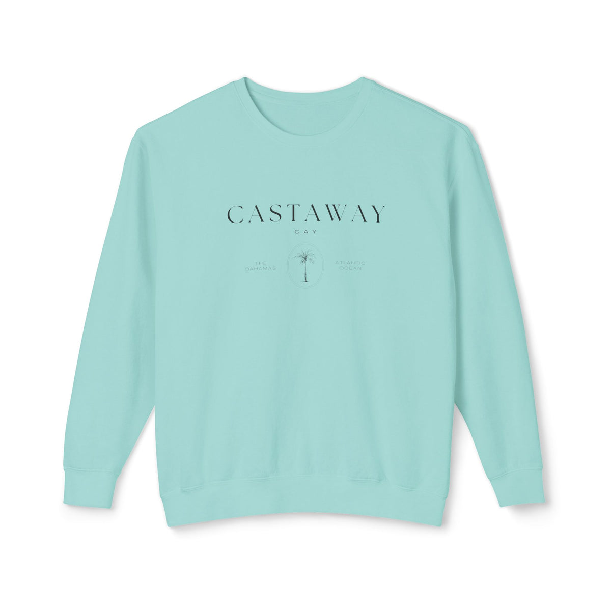 Castaway Cay Unisex Lightweight Comfort Colors Crewneck Sweatshirt