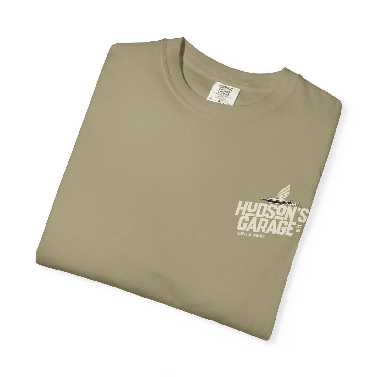 Hudson's Garage Comfort Colors Unisex Garment-Dyed T-shirt