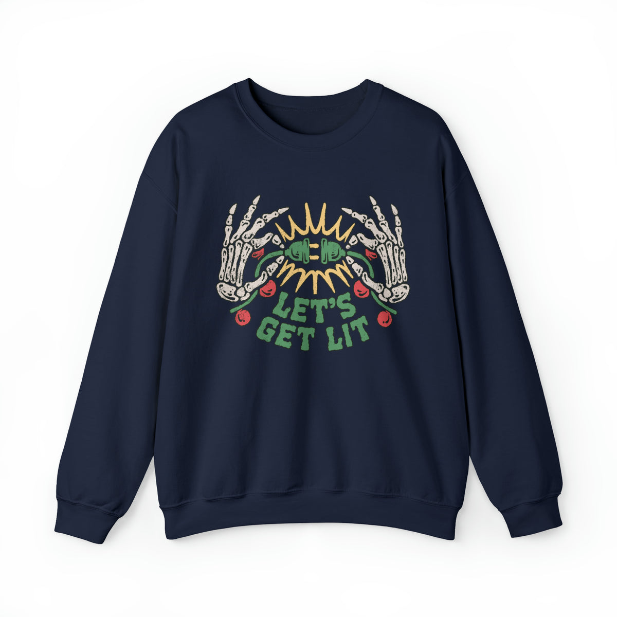Let's Get Lit Gildan Unisex Heavy Blend™ Crewneck Sweatshirt