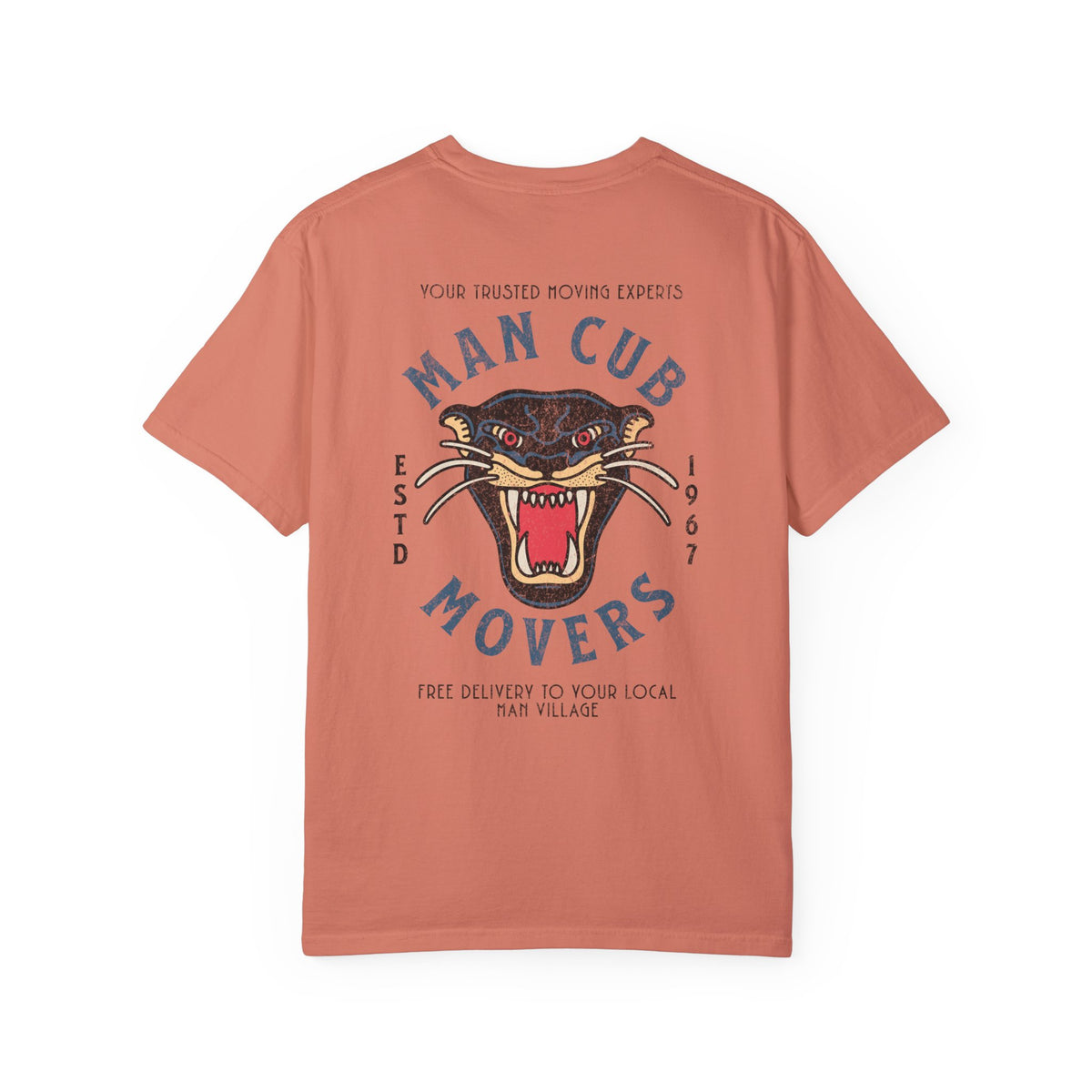 Man Cub Movers Comfort Colors Unisex Garment-Dyed T-shirt