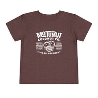 Motunui Coconut Co Bella Canvas Toddler Short Sleeve Tee