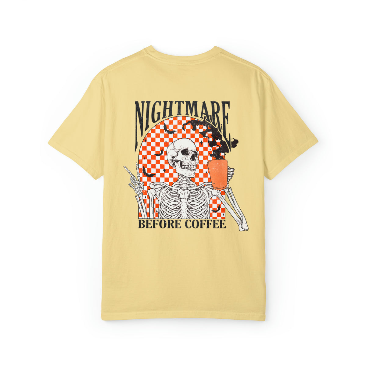 Nightmare Before Coffee Comfort Colors Unisex Garment-Dyed T-shirt
