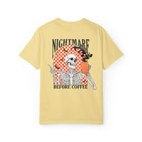 Nightmare Before Coffee Comfort Colors Unisex Garment-Dyed T-shirt