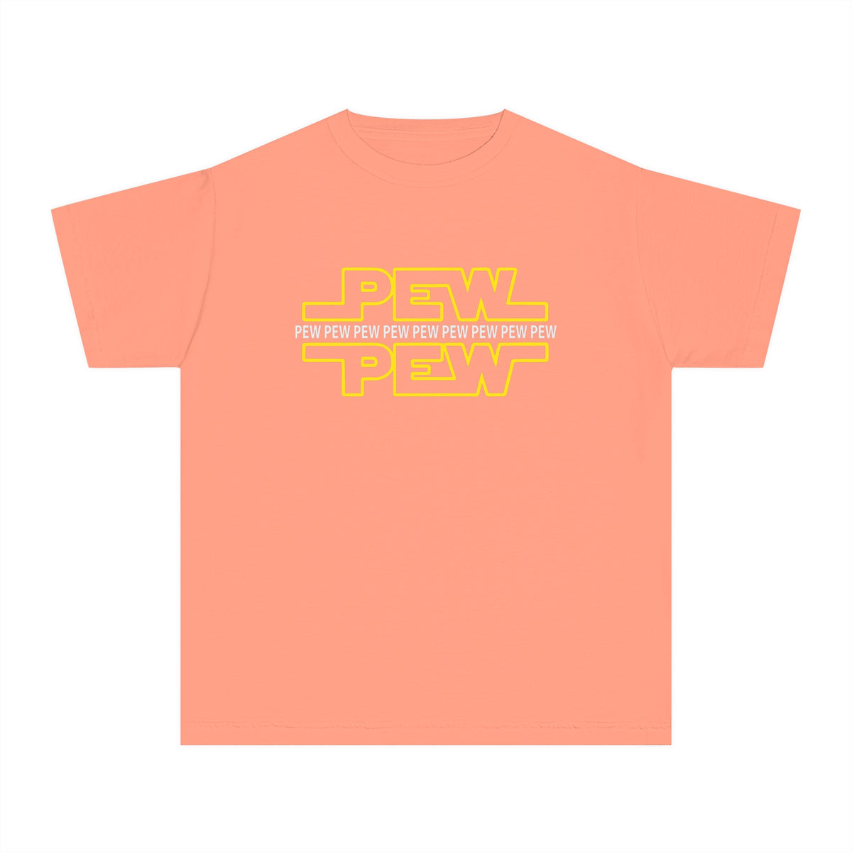 PEW PEW PEW Comfort Colors Youth Midweight Tee