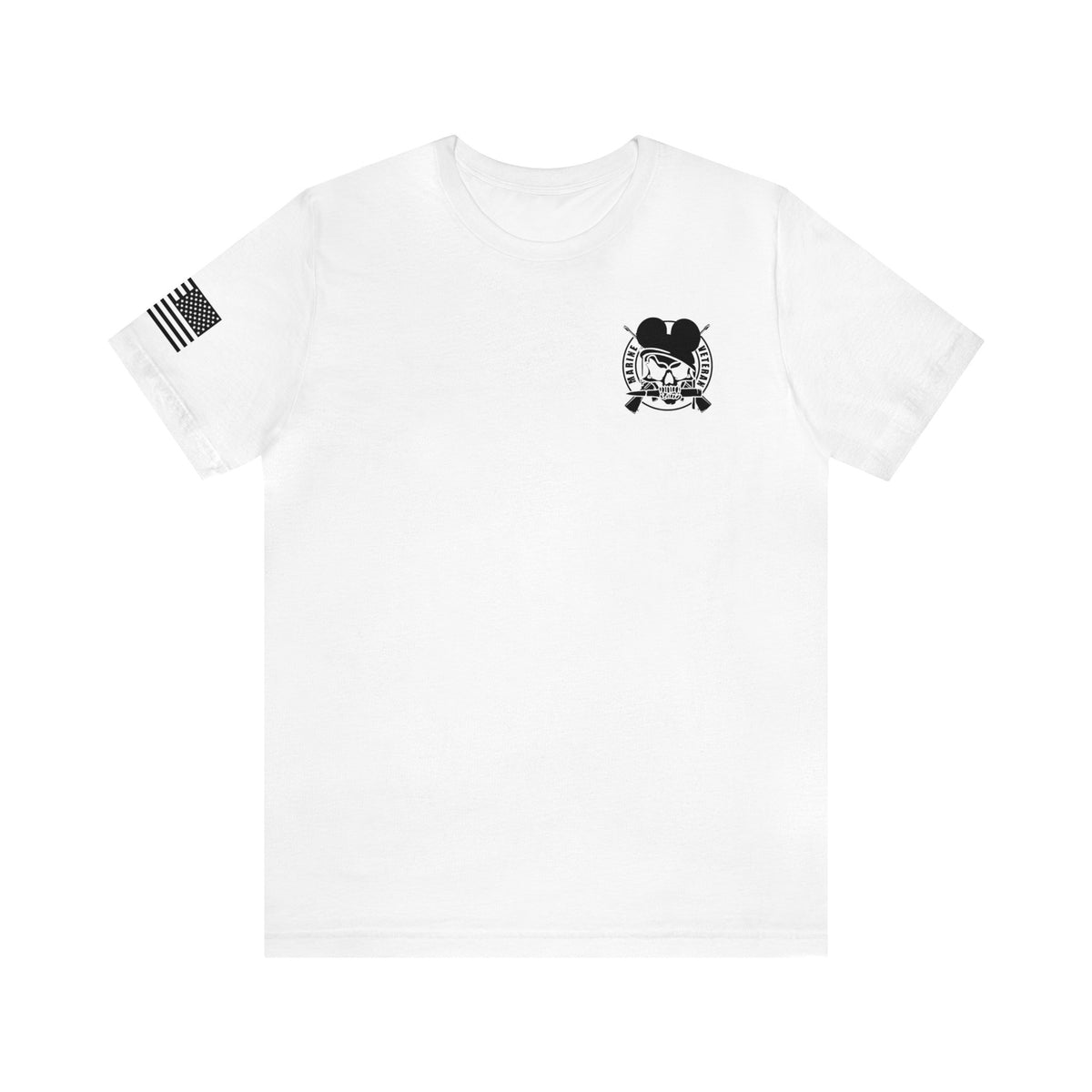 Marine Veteran Bella Canvas Unisex Jersey Short Sleeve Tee