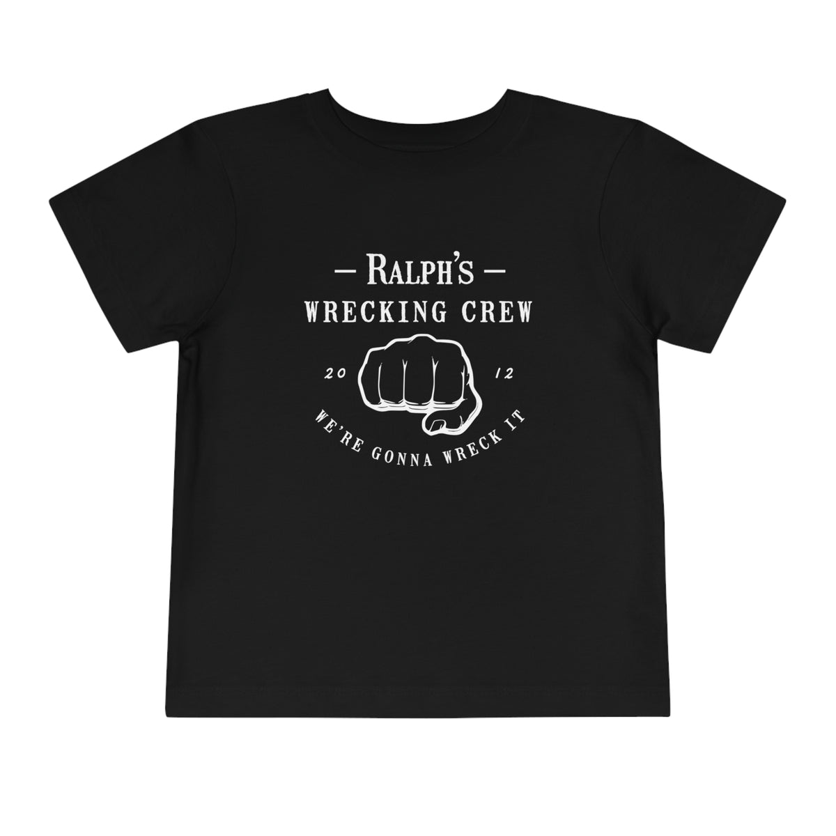 Ralph’s Wrecking Crew Bella Canvas Toddler Short Sleeve Tee