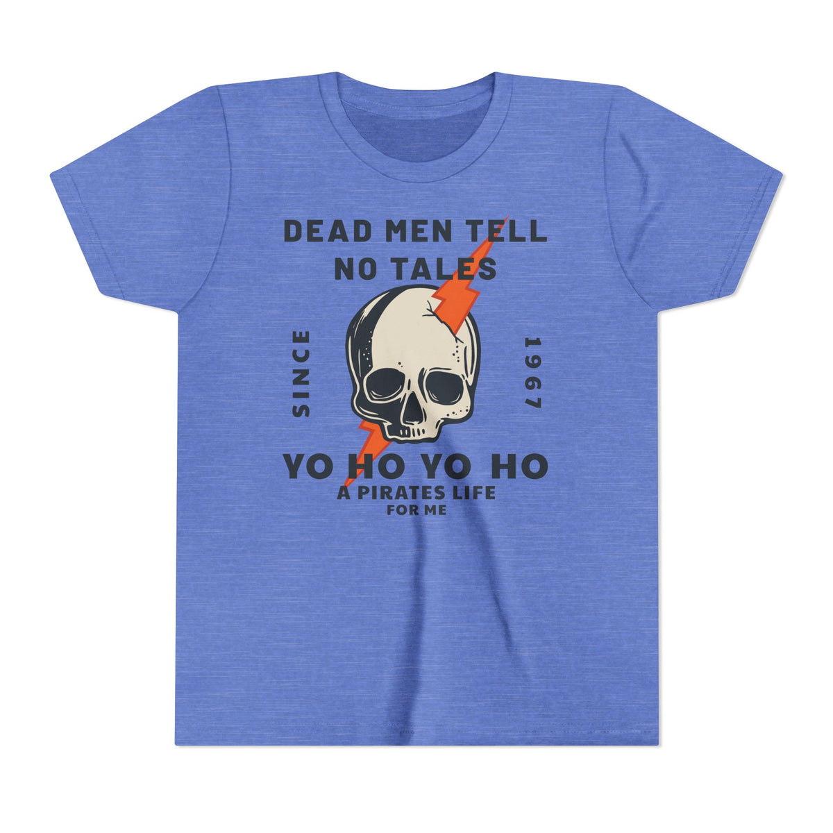 Dead Men Tell No Tales Bella Canvas Youth Short Sleeve Tee