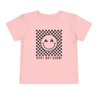 Best Day Ever Bella Canvas Toddler Short Sleeve Tee