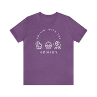 Rollin’ With The Homies Bella Canvas Unisex Jersey Short Sleeve Tee