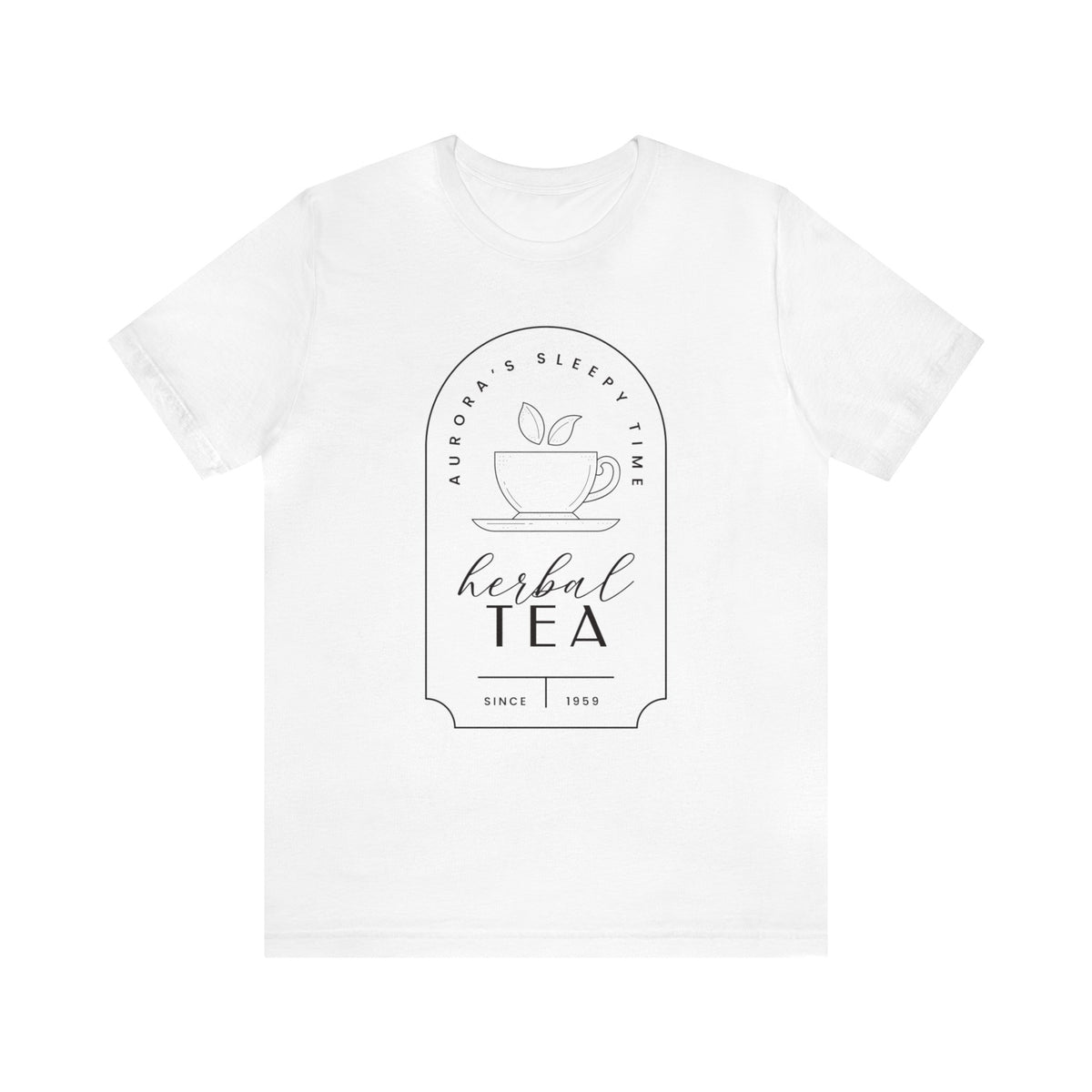 Aurora's Sleepy Time Tea Bella Canvas Unisex Jersey Short Sleeve Tee