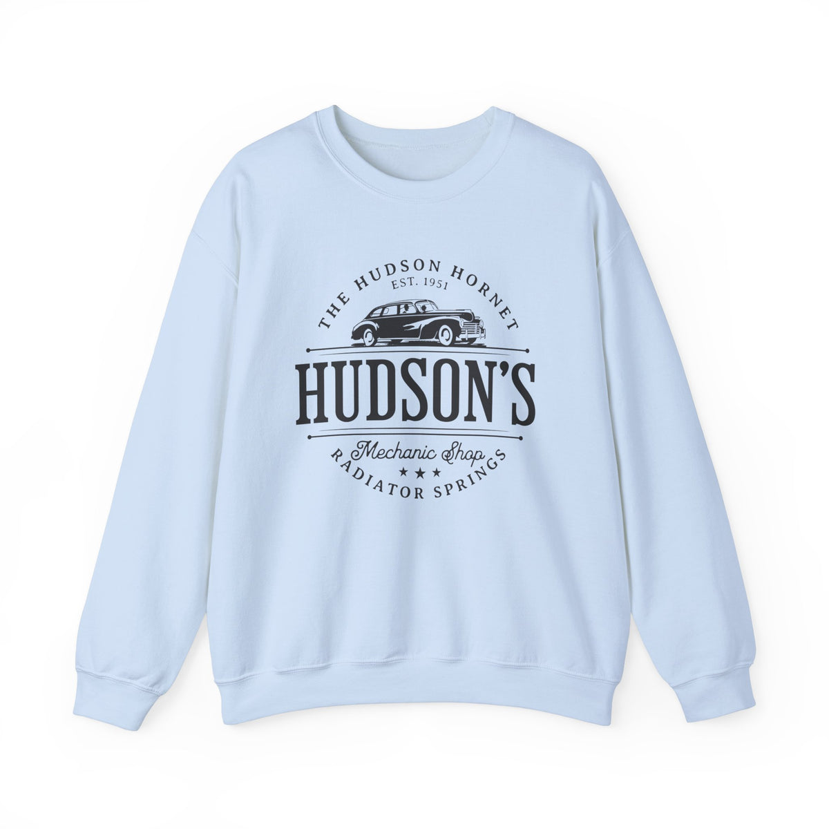 Hudson's Mechanic Shop Gildan Unisex Heavy Blend™ Crewneck Sweatshirt