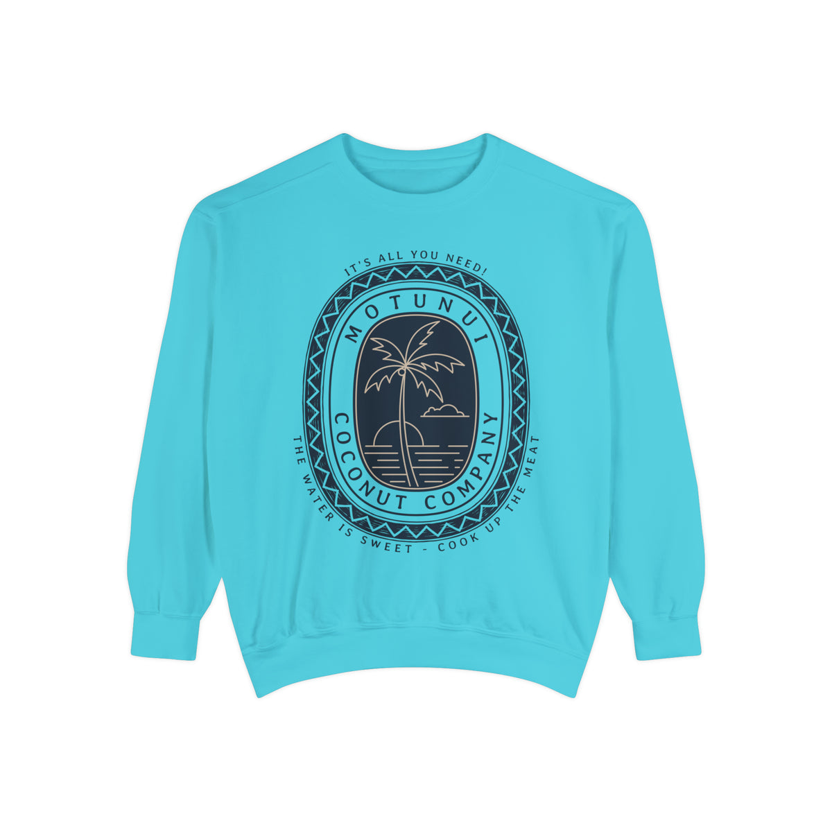 Motunui Coconut Company Comfort Colors Unisex Garment-Dyed Sweatshirt