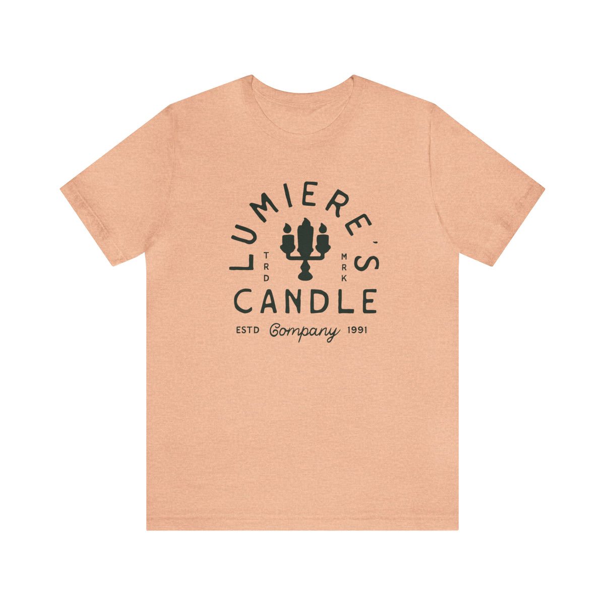 Lumiere’s Candle Company Bella Canvas Unisex Jersey Short Sleeve Tee