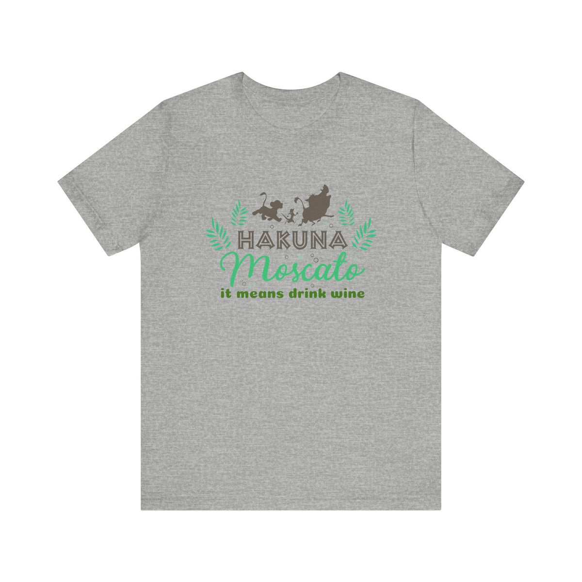 Hakuna Moscato Bella Canvas Unisex Jersey Short Sleeve Tee