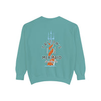 Triton's Mermaid Security Comfort Colors Unisex Garment-Dyed Sweatshirt
