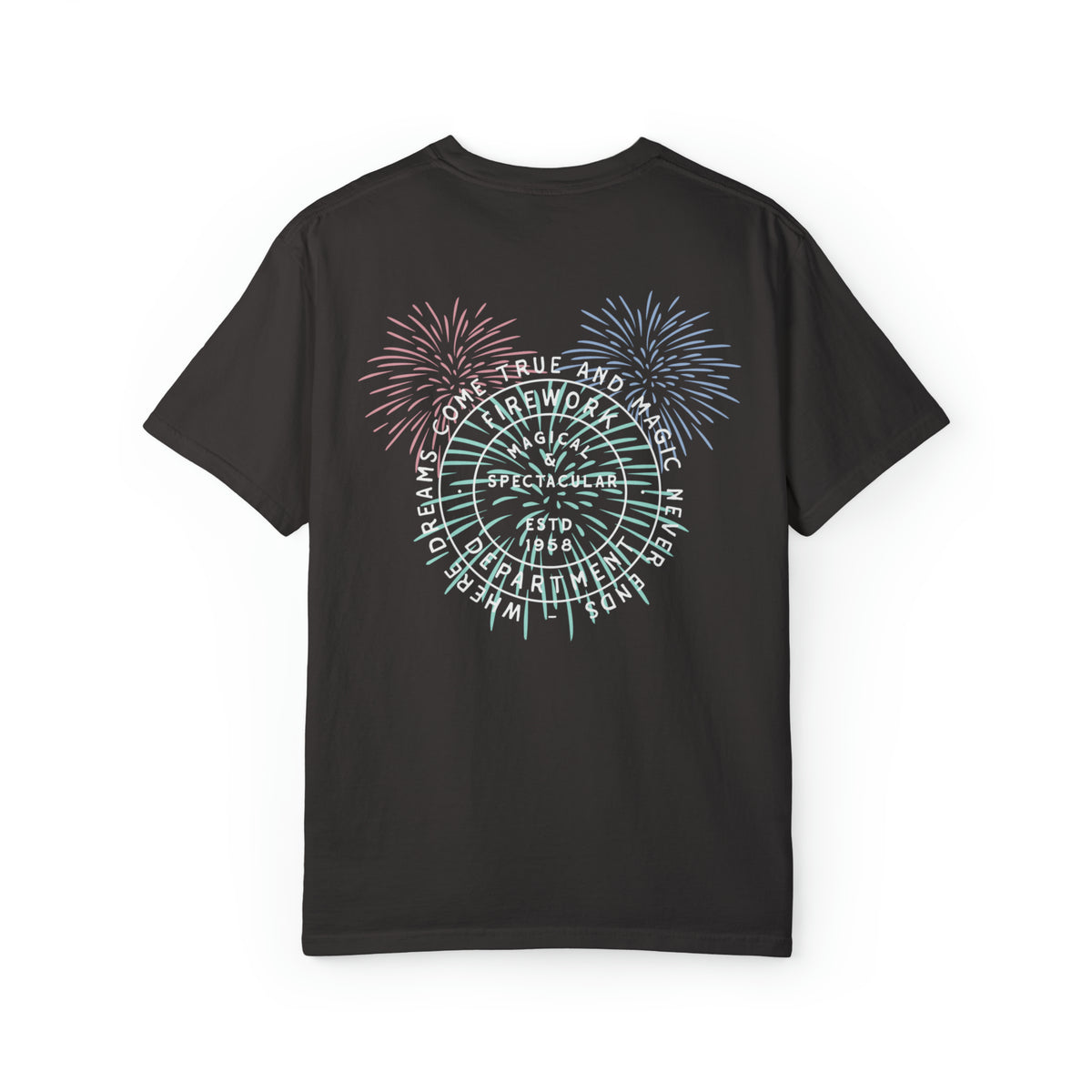Firework Department Comfort Colors Unisex Garment-Dyed T-shirt