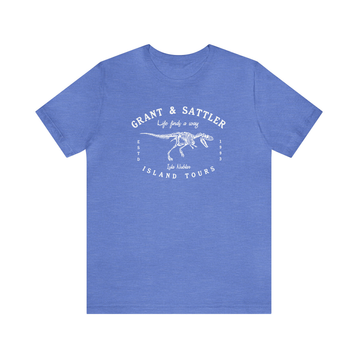 Grant & Sattler Island Tours Bella Canvas Unisex Jersey Short Sleeve Tee