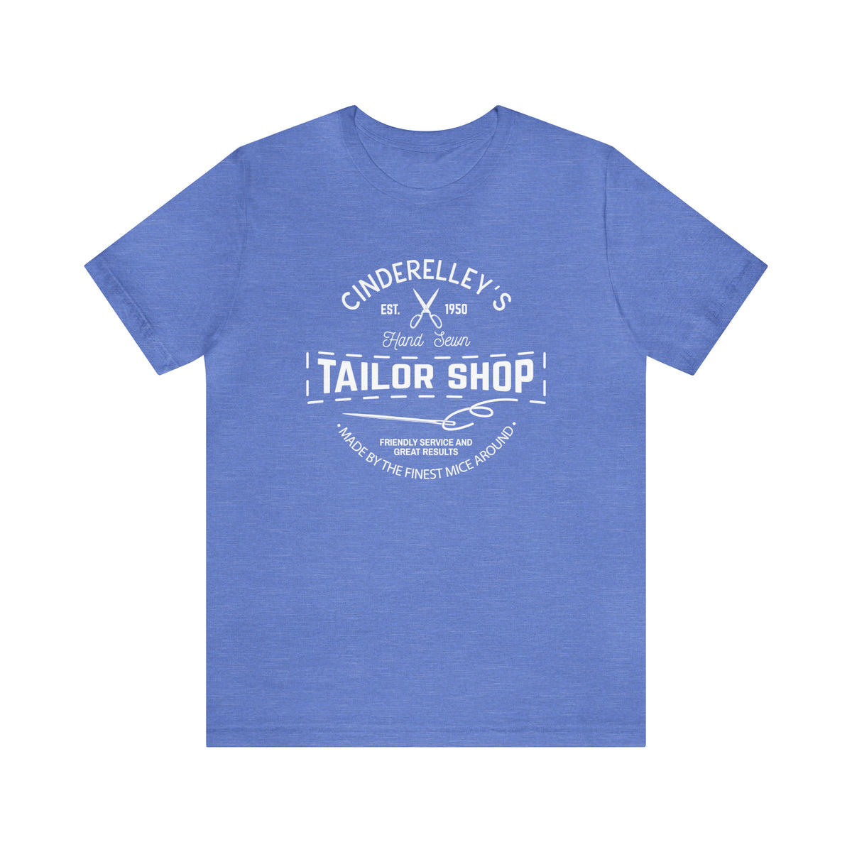 Cinderelley’s Tailor Shop Canvas Unisex Jersey Short Sleeve Tee