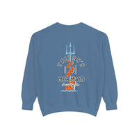 Triton's Mermaid Security Comfort Colors Unisex Garment-Dyed Sweatshirt