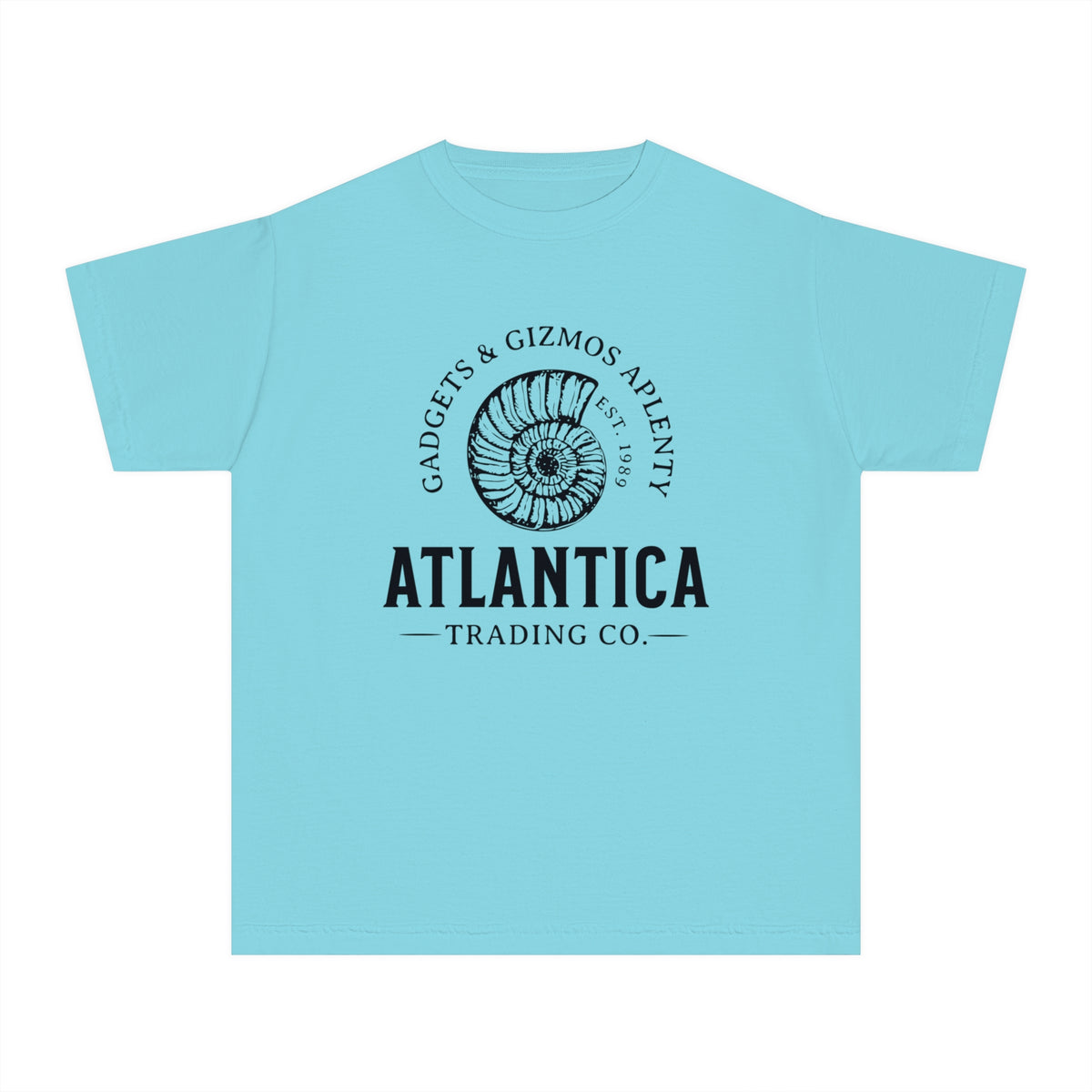 Atlantica Trading Co Comfort Colors Youth Midweight Tee