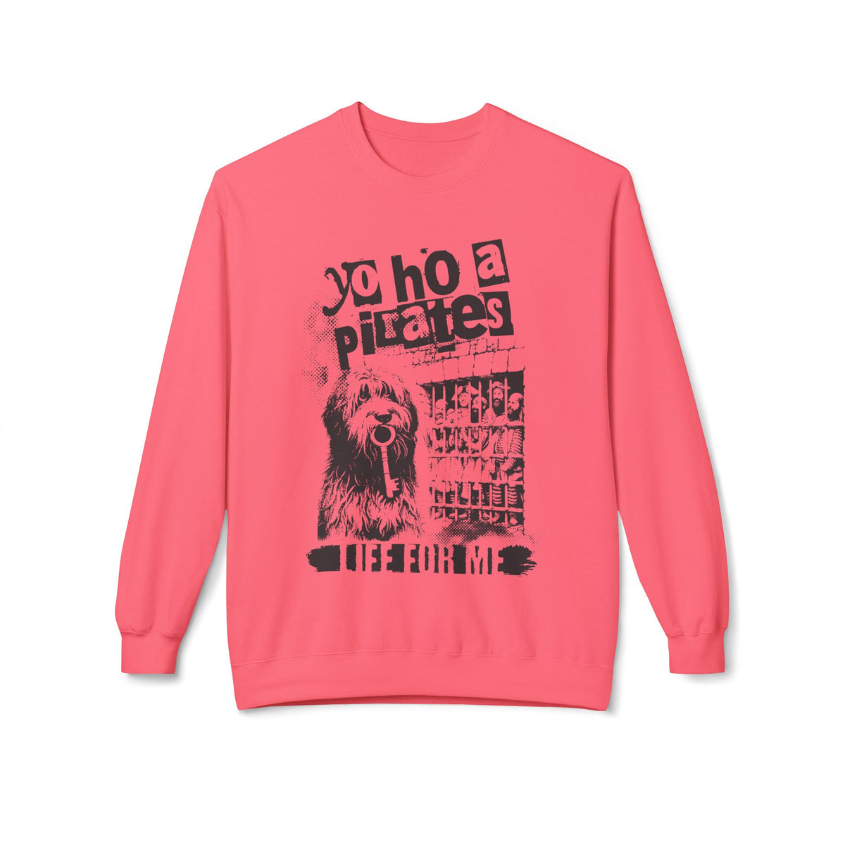 Yo Ho A Pirate's Life for Me Gildan Unisex Softstyle® Crewneck Sweatshirt