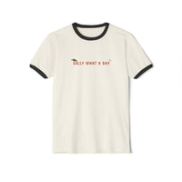 Golly What A Day Next Level Unisex Cotton Ringer T-Shirt