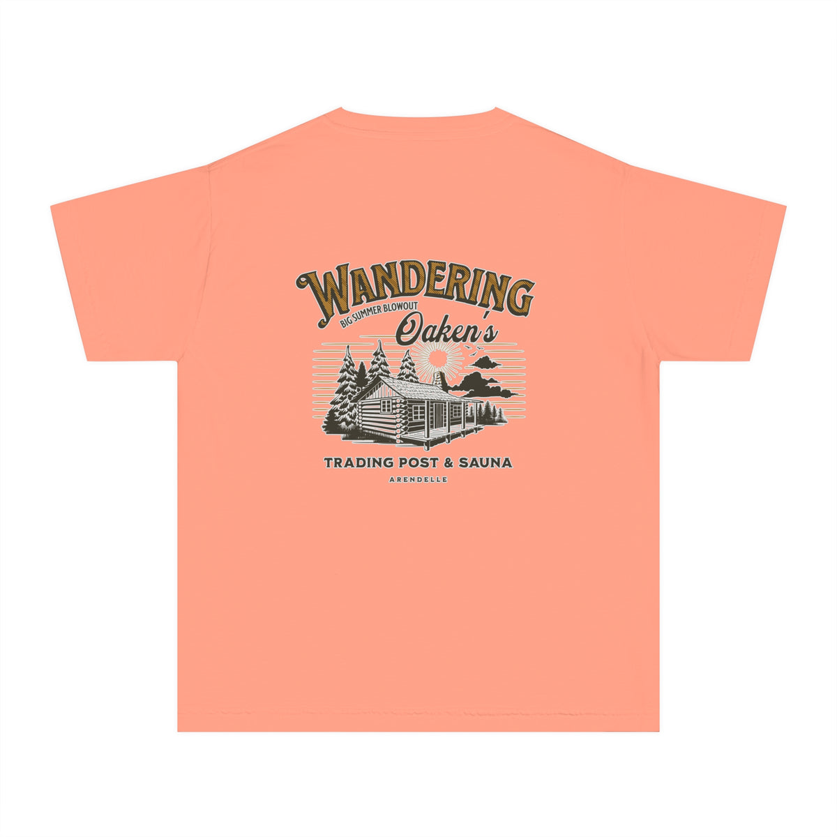 Wandering Oaken’s Trading Post Comfort Colors Youth Midweight Tee