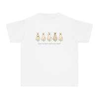 Trick or Treat Down Main Street Comfort Colors Youth Midweight Tee