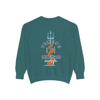 Triton's Mermaid Security Comfort Colors Unisex Garment-Dyed Sweatshirt