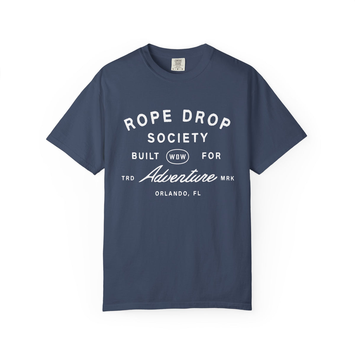 Rope Drop Society Comfort Colors Unisex Garment-Dyed T-shirt