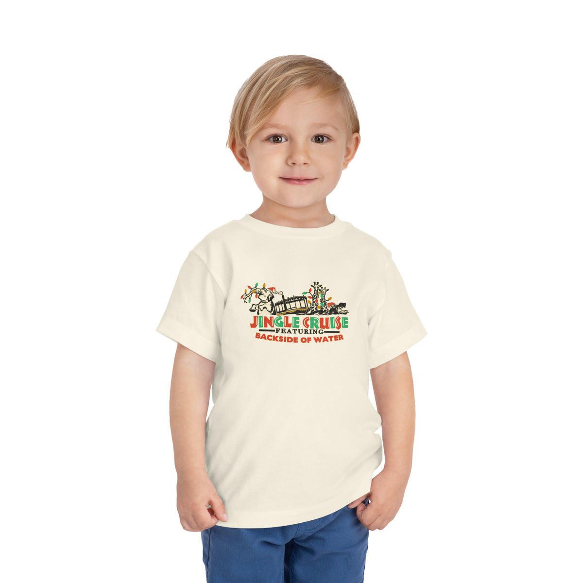 Jingle Cruise Bella Canvas Toddler Short Sleeve Tee