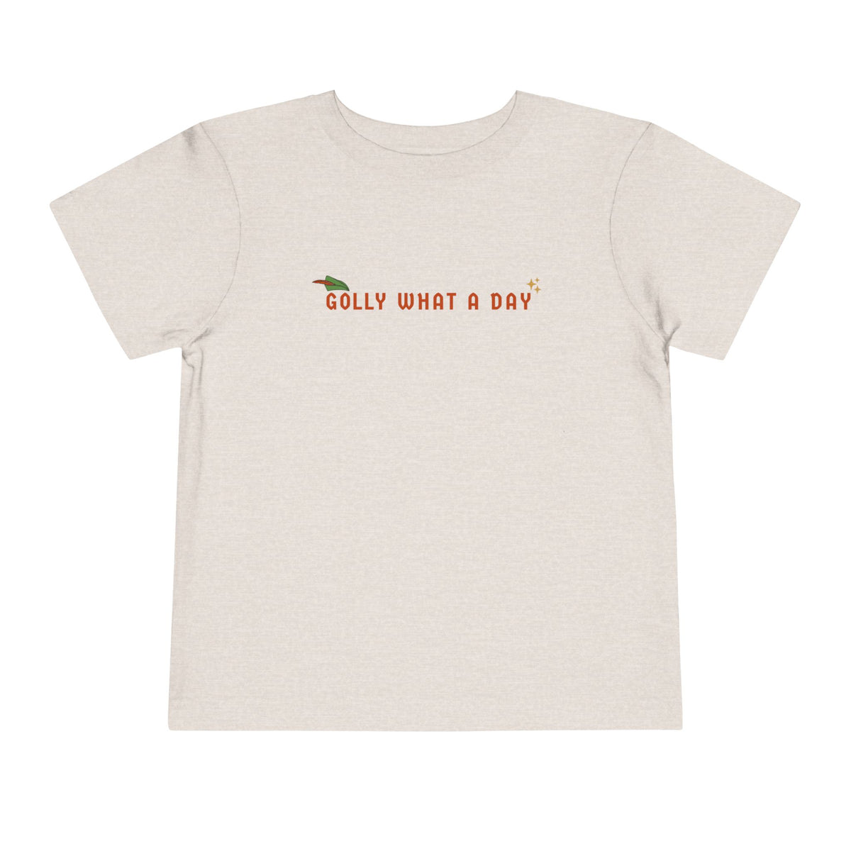 Golly What A Day Bella Canvas Toddler Short Sleeve Tee