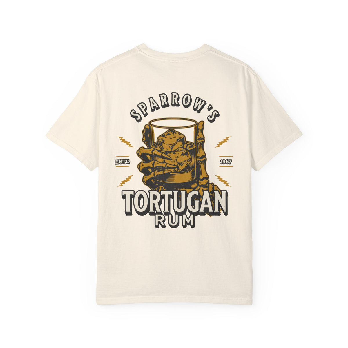 Sparrow's Tortugan Rum Comfort Colors Unisex Garment-Dyed T-shirt